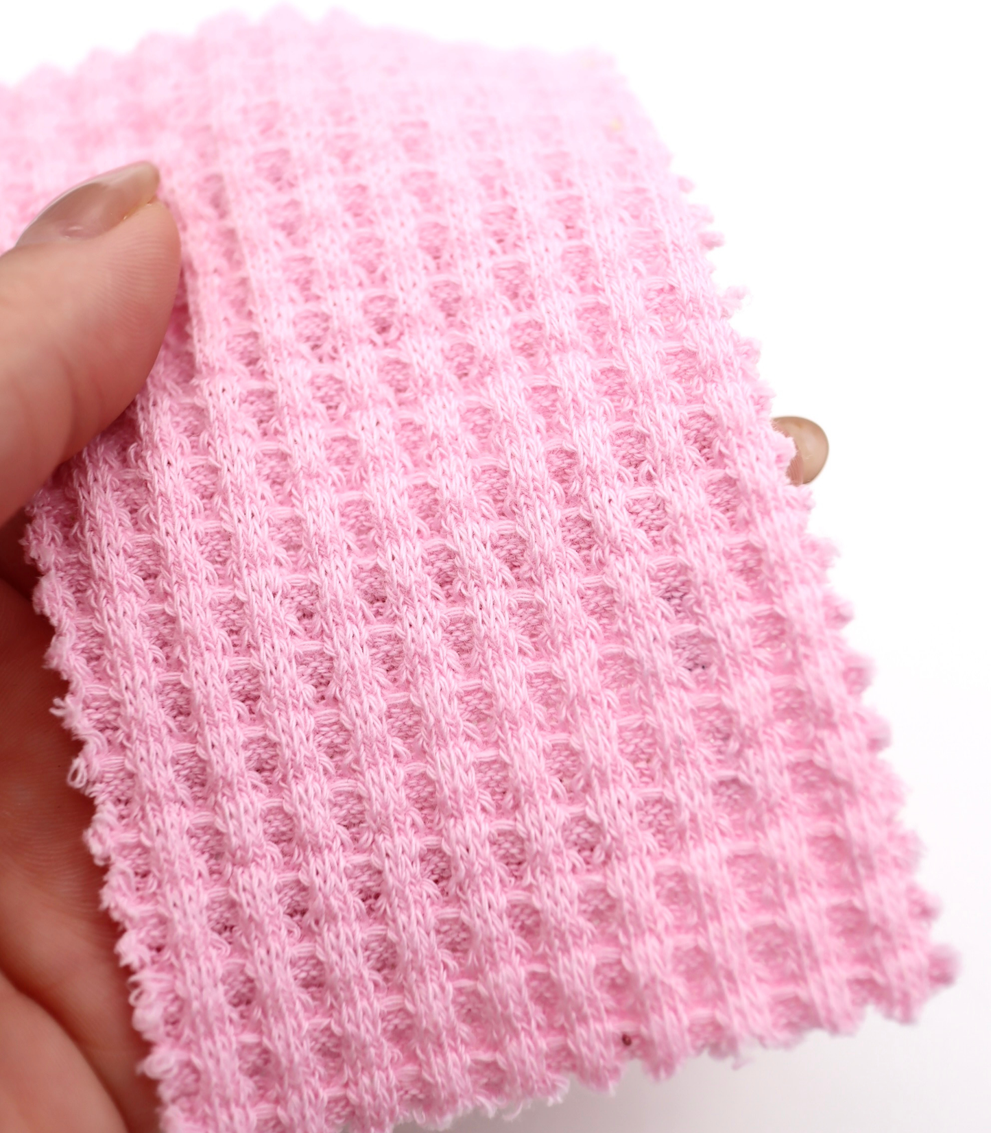 【25SS-398】ごろごろ鬼ワッフルニット　/0.5ｙあたり=～1020円