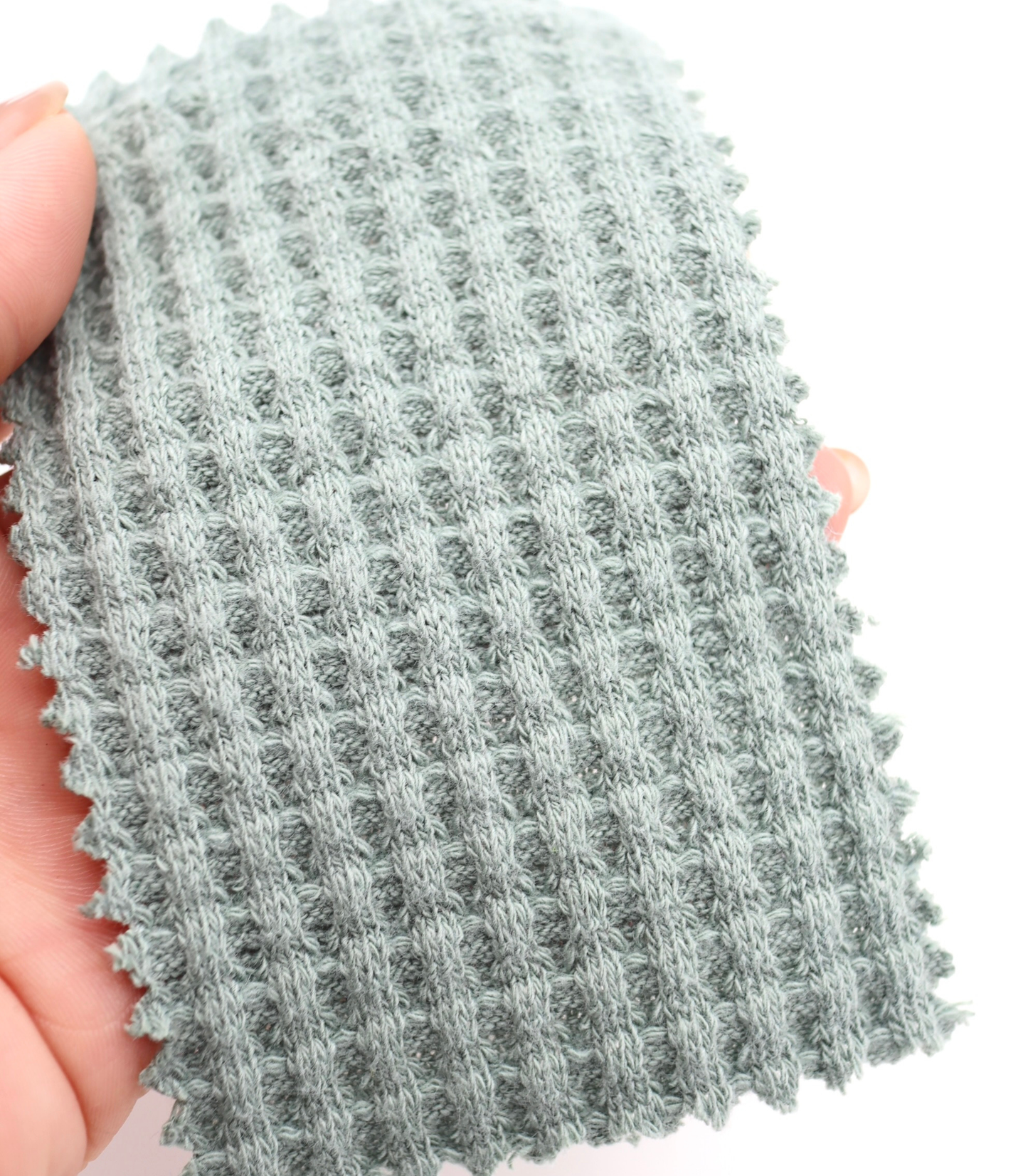 【25SS-398】ごろごろ鬼ワッフルニット　/0.5ｙあたり=～1020円