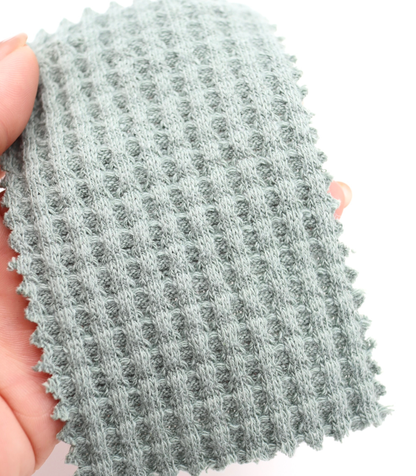 【25SS-398】ごろごろ鬼ワッフルニット　/0.5ｙあたり=～1020円