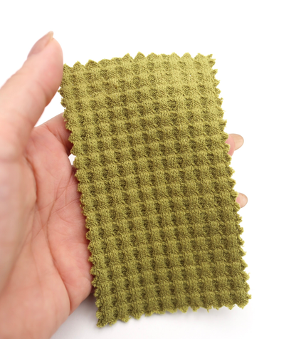 【25SS-398】ごろごろ鬼ワッフルニット　/0.5ｙあたり=～1020円