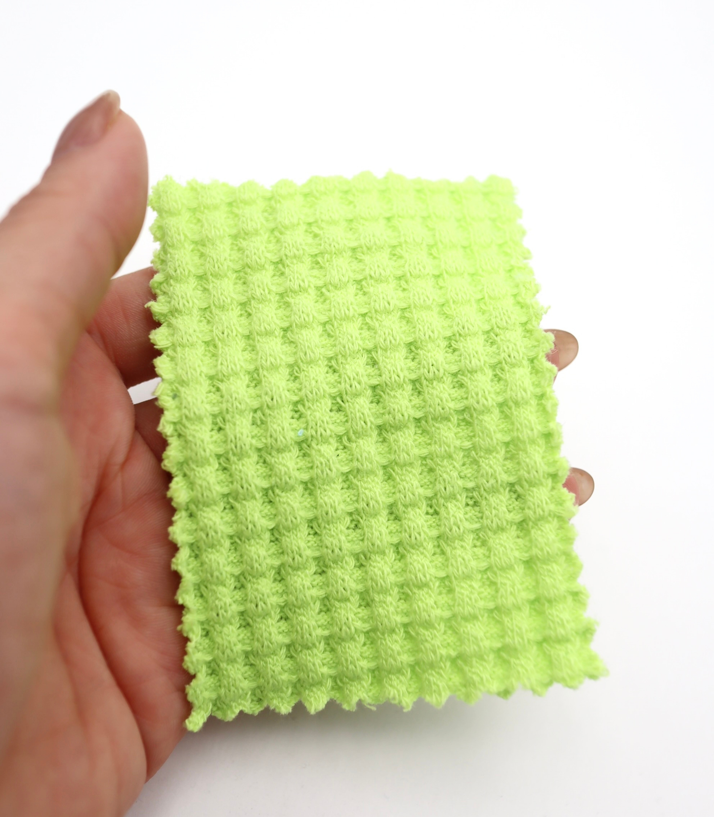 【25SS-398】ごろごろ鬼ワッフルニット　/0.5ｙあたり=～1020円