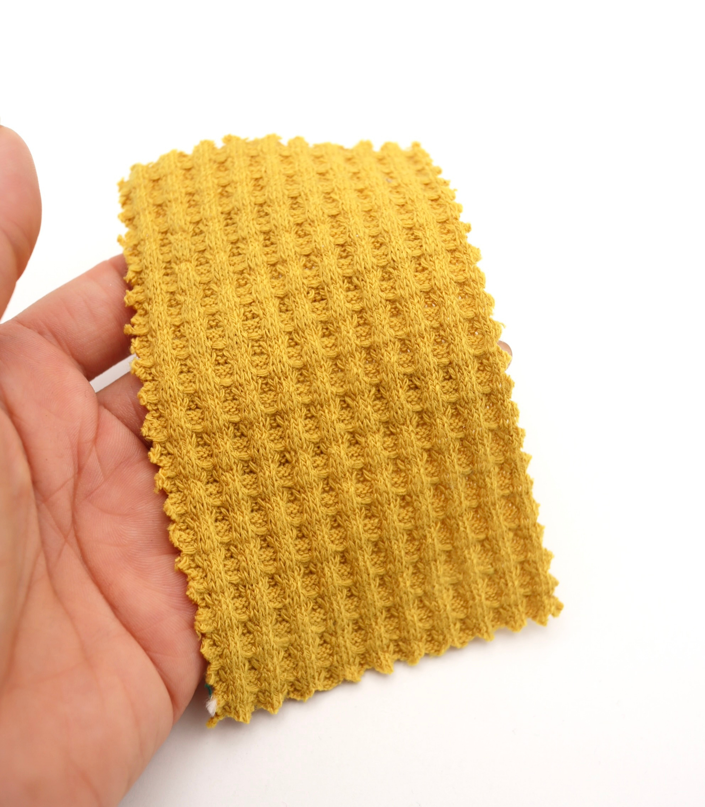 【25SS-398】ごろごろ鬼ワッフルニット　/0.5ｙあたり=～1020円