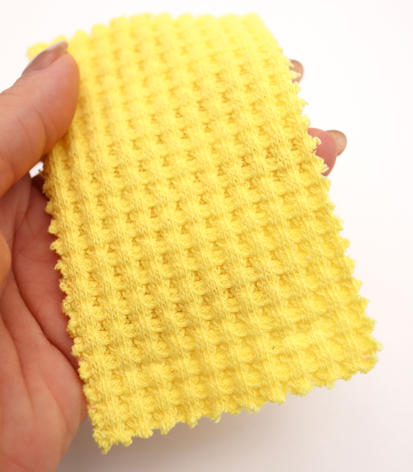 【25SS-398】ごろごろ鬼ワッフルニット　/0.5ｙあたり=～1020円