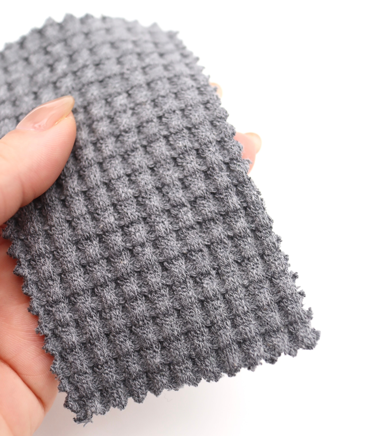 【25SS-398】ごろごろ鬼ワッフルニット　/0.5ｙあたり=～1020円