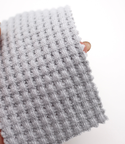 【25SS-398】ごろごろ鬼ワッフルニット　/0.5ｙあたり=～1020円