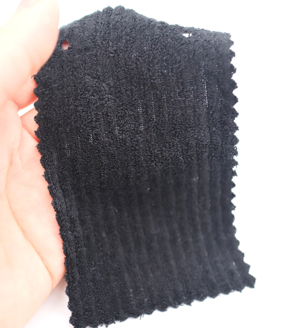 【25SS-417】パイルリブ風二重織りニット　/0.5ｙあたり=～920円