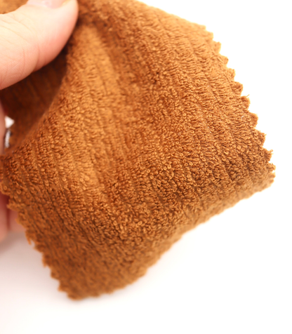 【25SS-417】パイルリブ風二重織りニット　/0.5ｙあたり=～920円