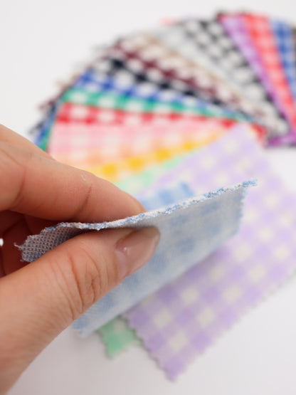 綿80%の柔らかな肌触りと清潔感を両立した先染め風ジャガード生地