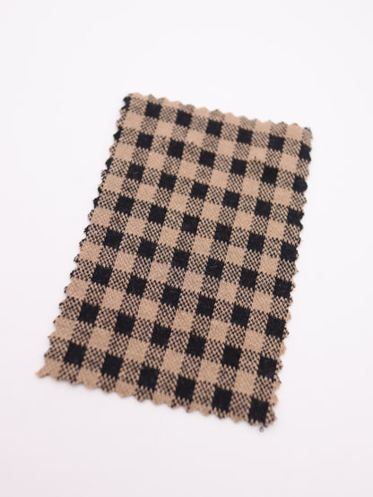 　【生地 布】ギンガムチェック柄 綿混ジャガード（ドッグウェア セットアップ向き）20色展開　26SS-149