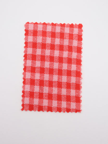 　【生地 布】ギンガムチェック柄 綿混ジャガード（ドッグウェア セットアップ向き）20色展開　26SS-149