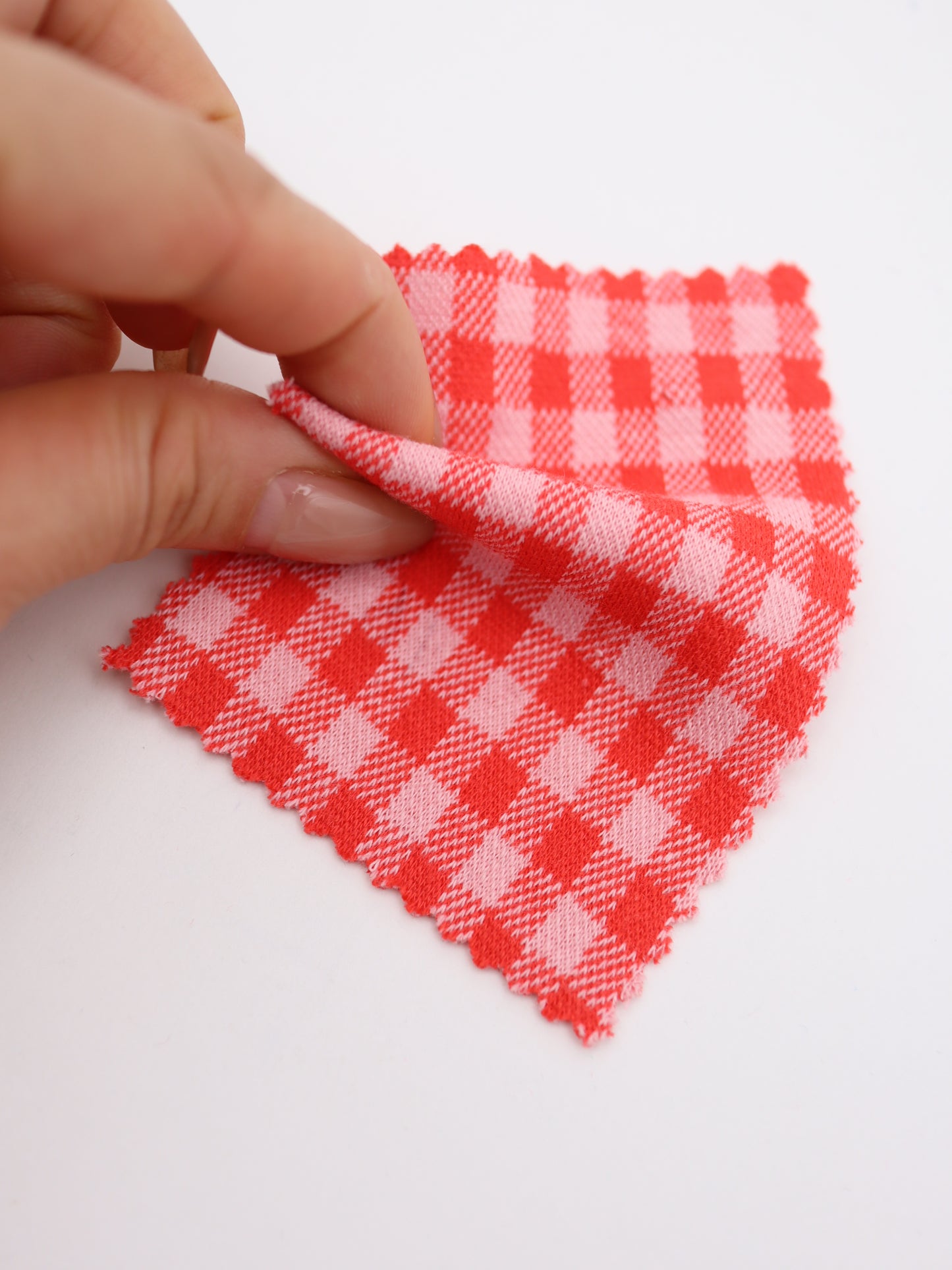 　【生地 布】ギンガムチェック柄 綿混ジャガード（ドッグウェア セットアップ向き）20色展開　26SS-149