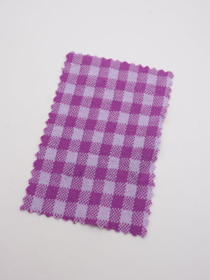 　【生地 布】ギンガムチェック柄 綿混ジャガード（ドッグウェア セットアップ向き）20色展開　26SS-149