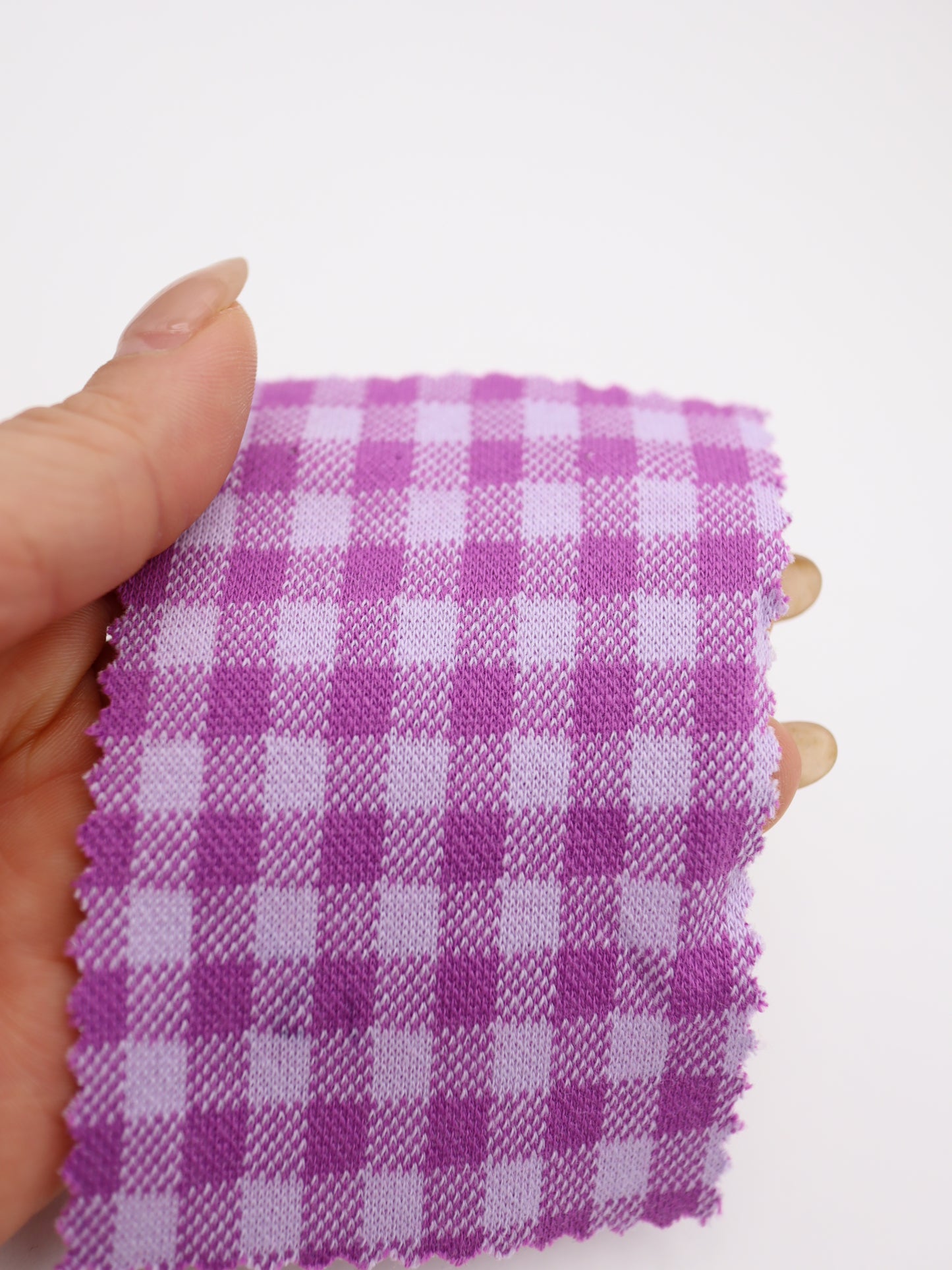 　【生地 布】ギンガムチェック柄 綿混ジャガード（ドッグウェア セットアップ向き）20色展開　26SS-149