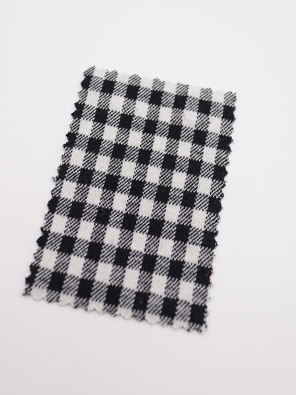 　【生地 布】ギンガムチェック柄 綿混ジャガード（ドッグウェア セットアップ向き）20色展開　26SS-149