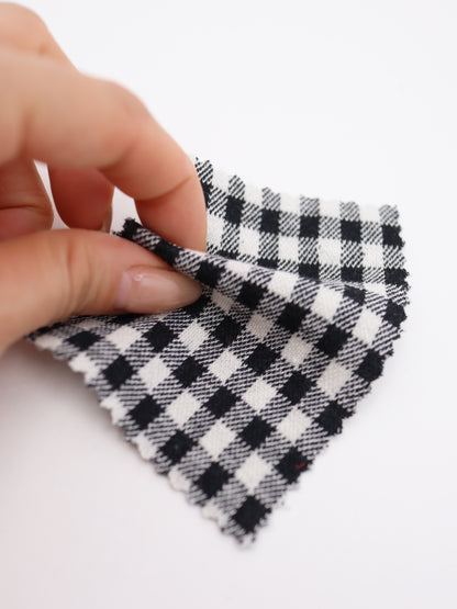 　【生地 布】ギンガムチェック柄 綿混ジャガード（ドッグウェア セットアップ向き）20色展開　26SS-149