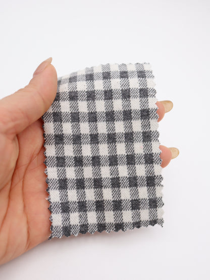 　【生地 布】ギンガムチェック柄 綿混ジャガード（ドッグウェア セットアップ向き）20色展開　26SS-149