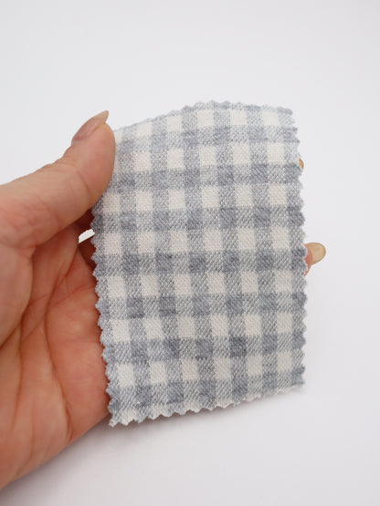 　【生地 布】ギンガムチェック柄 綿混ジャガード（ドッグウェア セットアップ向き）20色展開　26SS-149