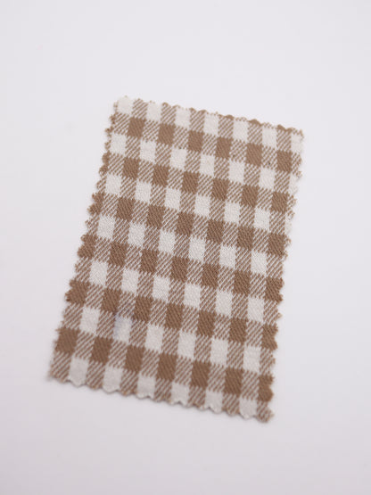 　【生地 布】ギンガムチェック柄 綿混ジャガード（ドッグウェア セットアップ向き）20色展開　26SS-149