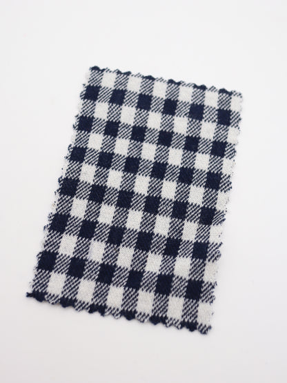 　【生地 布】ギンガムチェック柄 綿混ジャガード（ドッグウェア セットアップ向き）20色展開　26SS-149