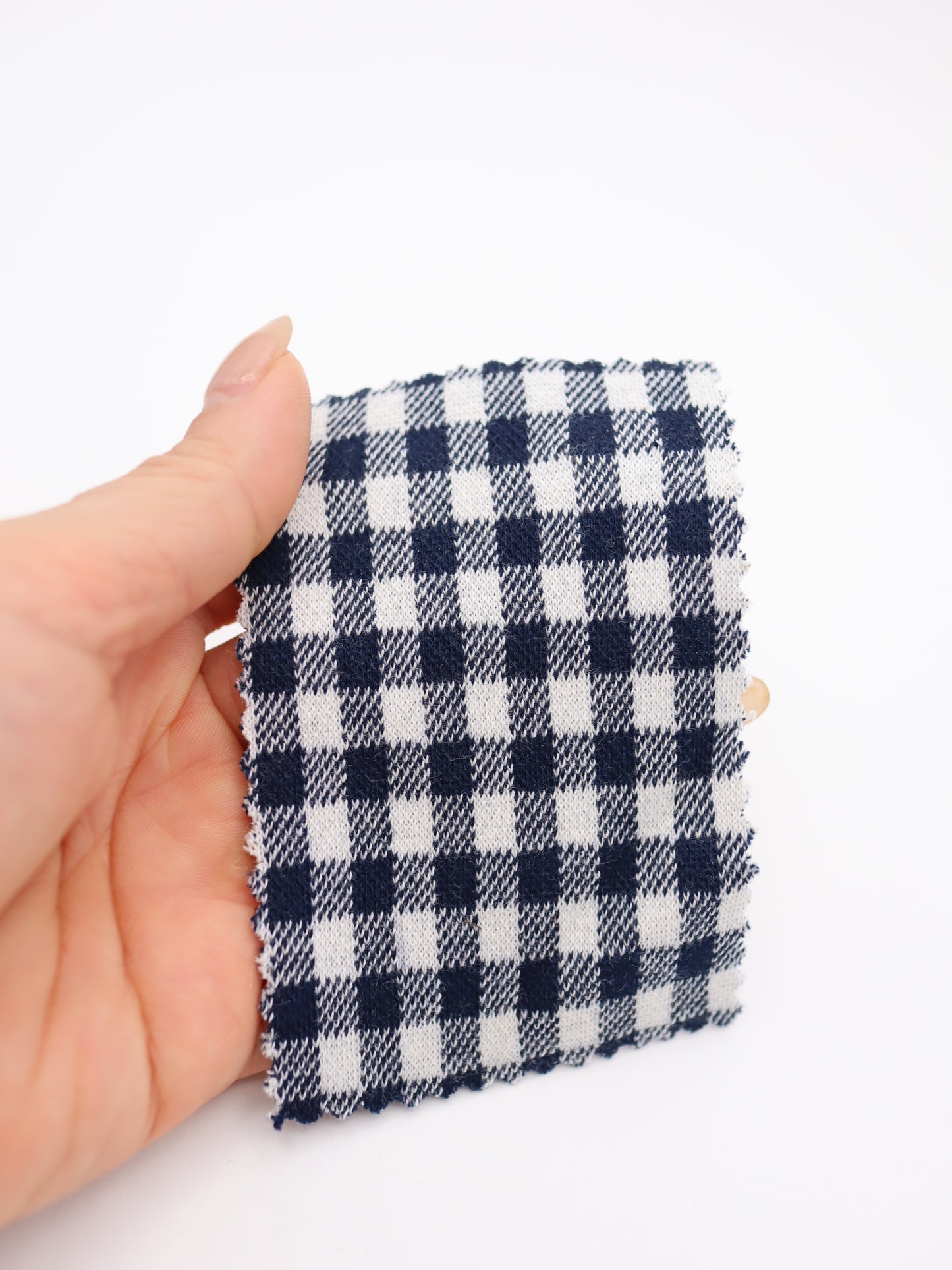 　【生地 布】ギンガムチェック柄 綿混ジャガード（ドッグウェア セットアップ向き）20色展開　26SS-149