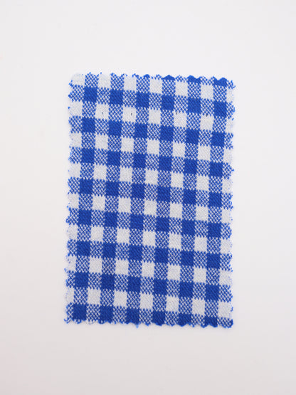 　【生地 布】ギンガムチェック柄 綿混ジャガード（ドッグウェア セットアップ向き）20色展開　26SS-149