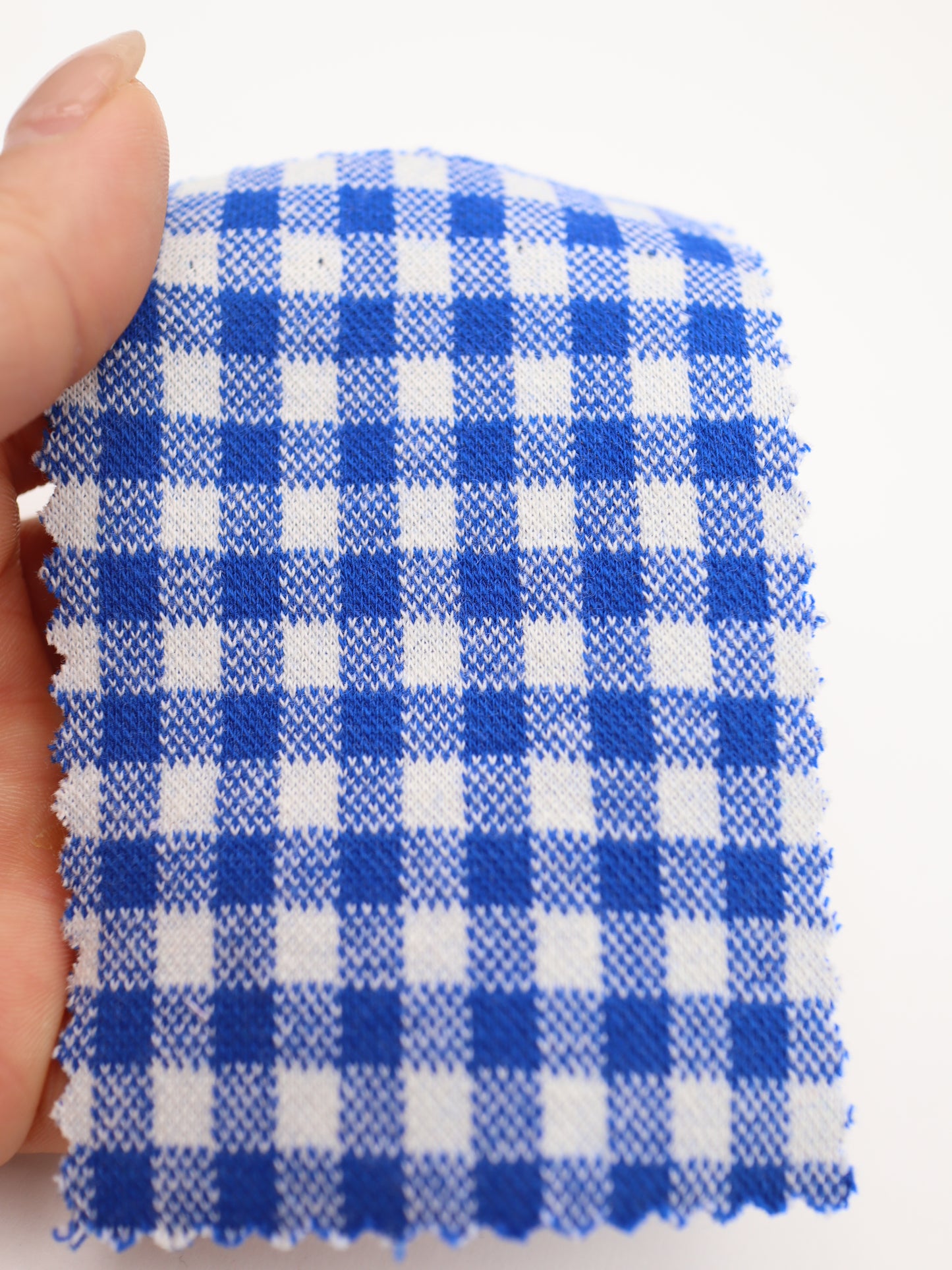 　【生地 布】ギンガムチェック柄 綿混ジャガード（ドッグウェア セットアップ向き）20色展開　26SS-149