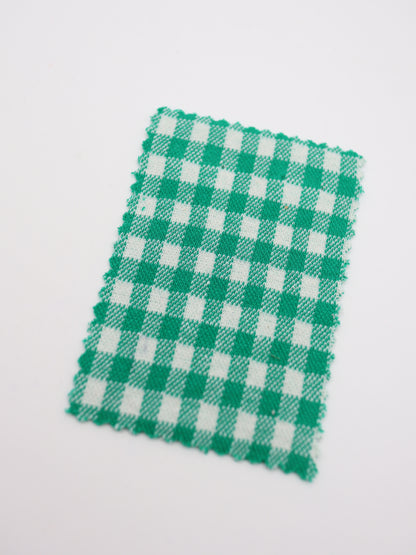 　【生地 布】ギンガムチェック柄 綿混ジャガード（ドッグウェア セットアップ向き）20色展開　26SS-149