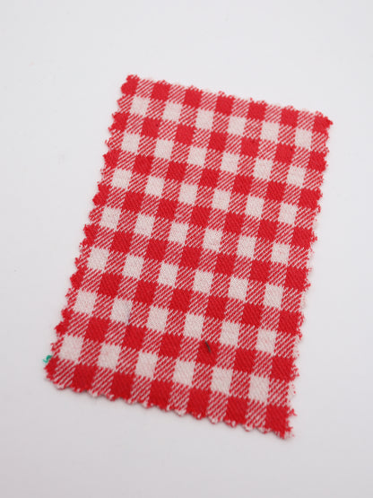 　【生地 布】ギンガムチェック柄 綿混ジャガード（ドッグウェア セットアップ向き）20色展開　26SS-149