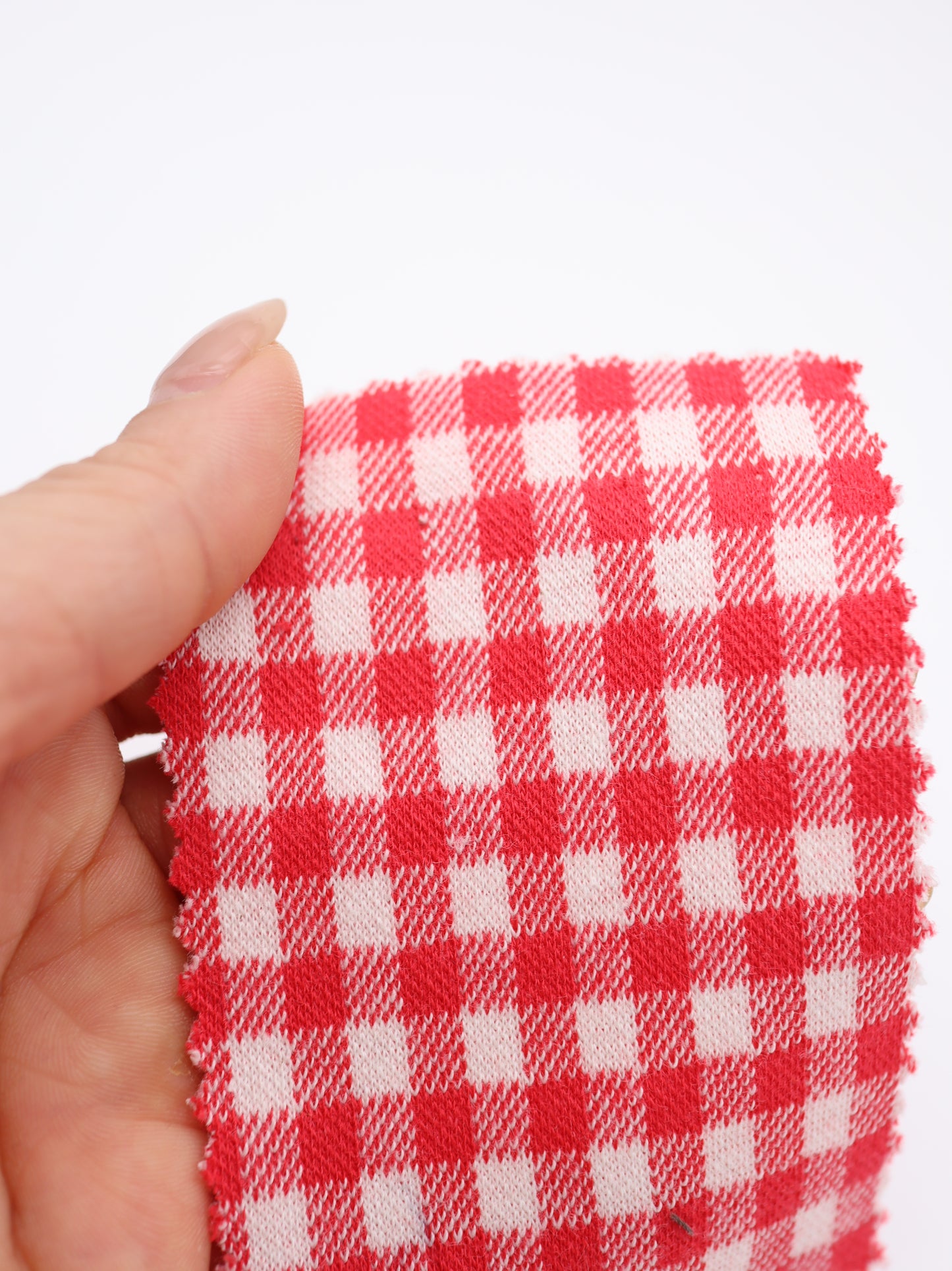 　【生地 布】ギンガムチェック柄 綿混ジャガード（ドッグウェア セットアップ向き）20色展開　26SS-149