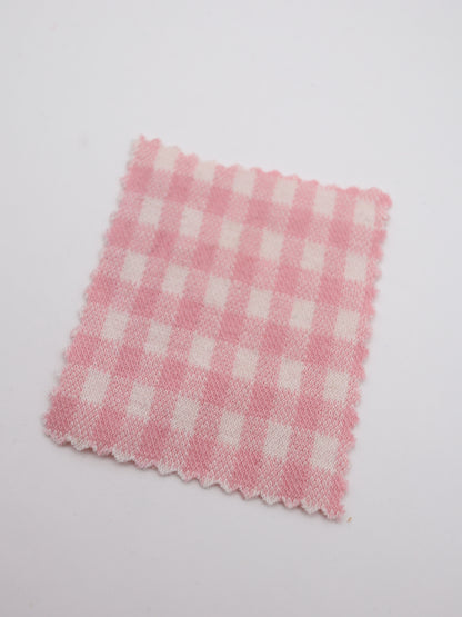 　【生地 布】ギンガムチェック柄 綿混ジャガード（ドッグウェア セットアップ向き）20色展開　26SS-149