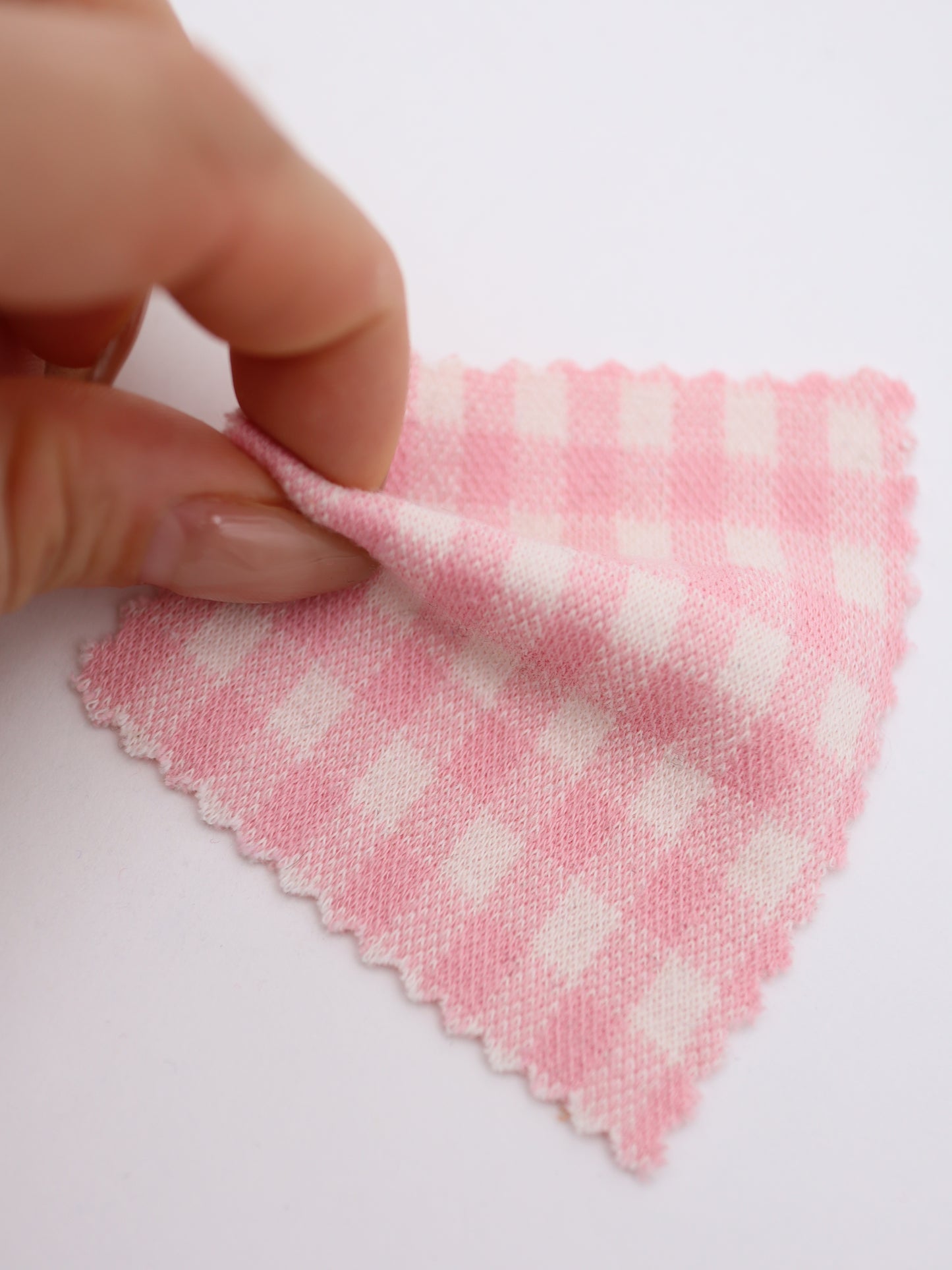 　【生地 布】ギンガムチェック柄 綿混ジャガード（ドッグウェア セットアップ向き）20色展開　26SS-149