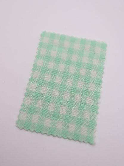 　【生地 布】ギンガムチェック柄 綿混ジャガード（ドッグウェア セットアップ向き）20色展開　26SS-149