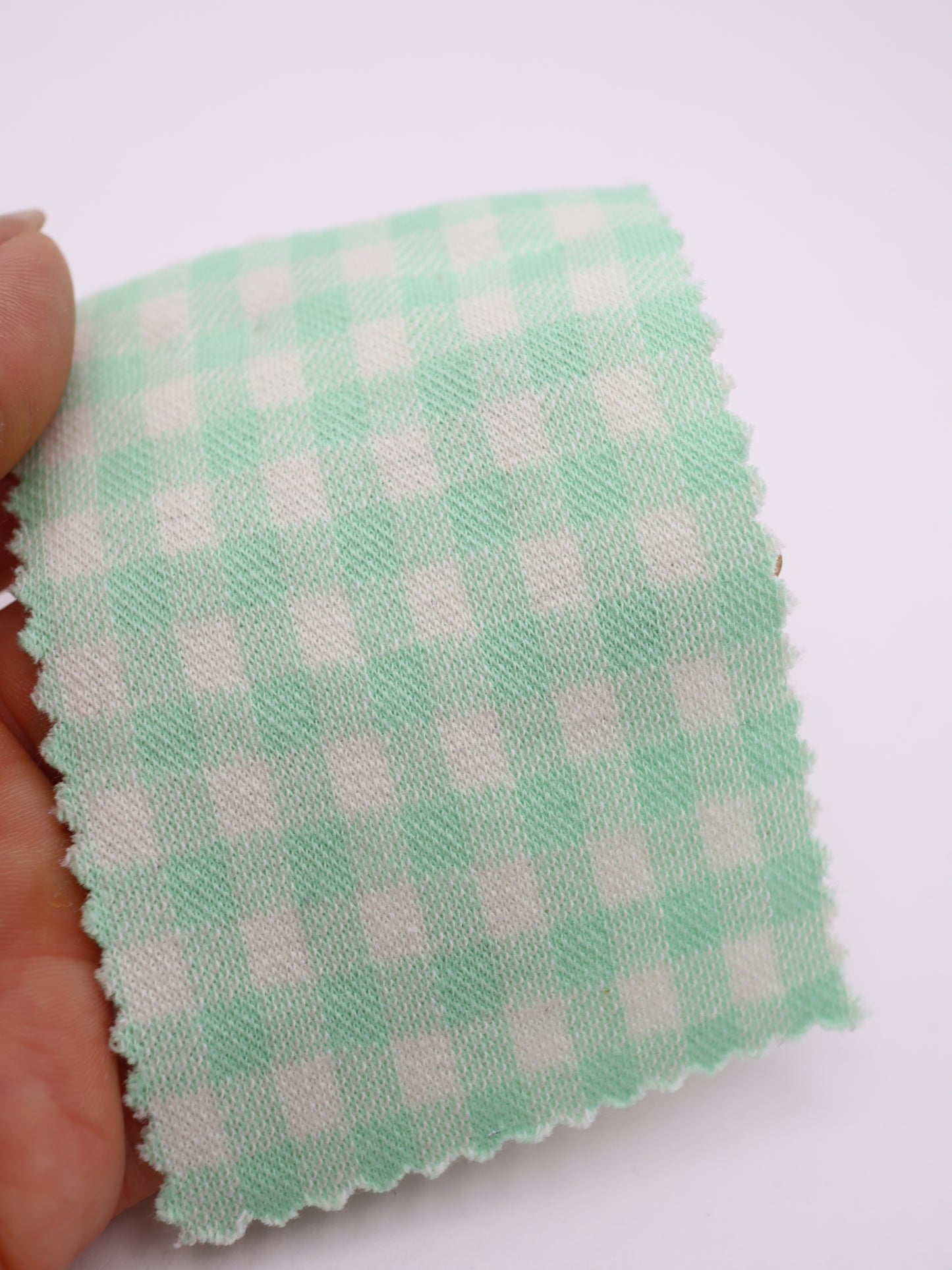 　【生地 布】ギンガムチェック柄 綿混ジャガード（ドッグウェア セットアップ向き）20色展開　26SS-149