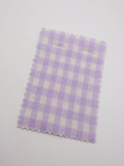 　【生地 布】ギンガムチェック柄 綿混ジャガード（ドッグウェア セットアップ向き）20色展開　26SS-149