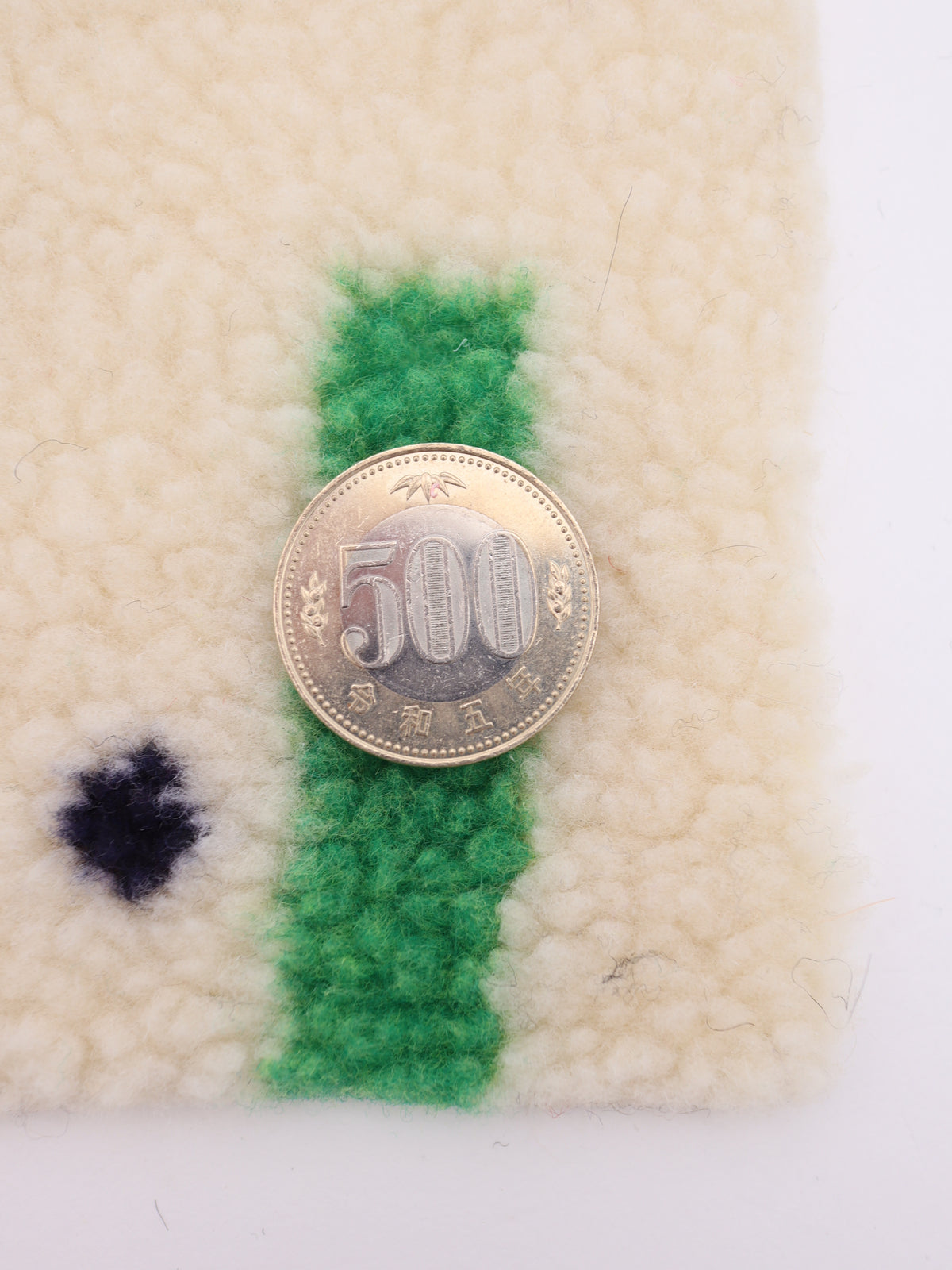 ストレッチ有り！レトロ幾何柄ボア生地｜【生地幅】約160センチ 【混率】ポリエステル100%｜ドッグウェア・KIDSウエア・冬用アウター・冬雑貨向け｜26AW-392