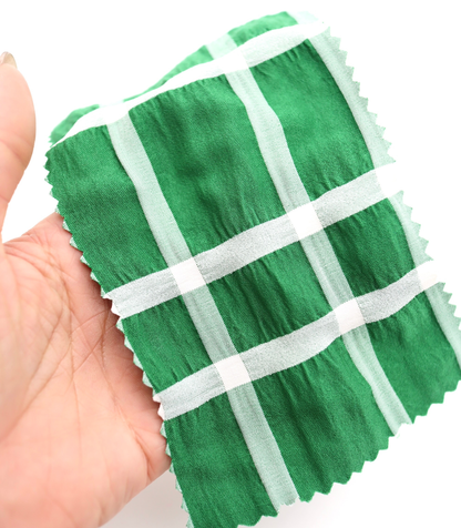 【25SS-313】ぼこぼこエンボス先染めチェックサッカー　/0.5ｙあたり=～ 755円