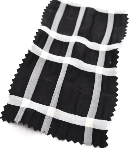 【25SS-313】ぼこぼこエンボス先染めチェックサッカー　/0.5ｙあたり=～ 755円