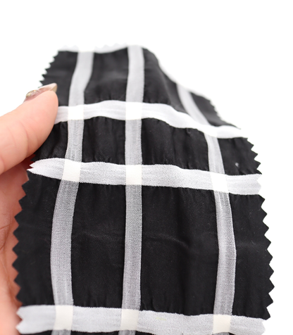 【25SS-313】ぼこぼこエンボス先染めチェックサッカー　/0.5ｙあたり=～ 755円