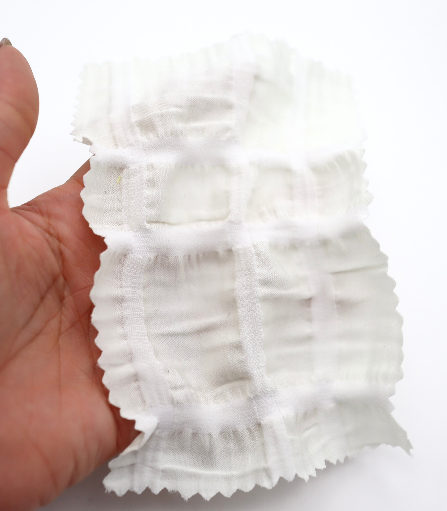 【25SS-313】ぼこぼこエンボス先染めチェックサッカー　/0.5ｙあたり=～ 755円