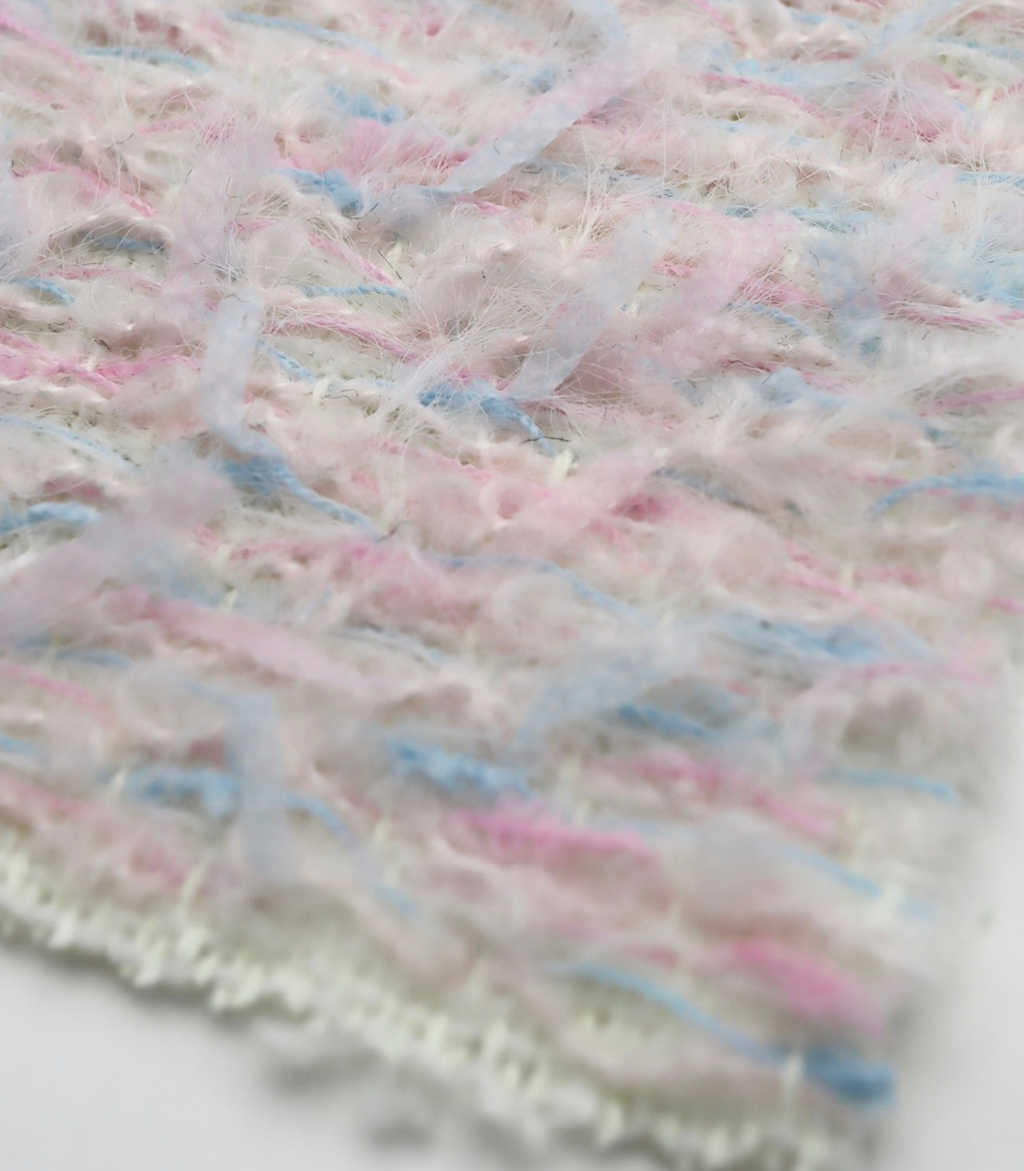 【25SS-064】ふわふわシャギーヤーン起毛ミックスツイード　/0.5ｙあたり = ～1340円