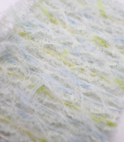 【25SS-064】ふわふわシャギーヤーン起毛ミックスツイード　/0.5ｙあたり = ～1340円