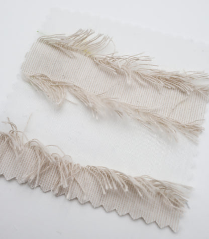 【25SS-308】フリンジジャガードシアーローン　/0.5ｙあたり = ～ 925円