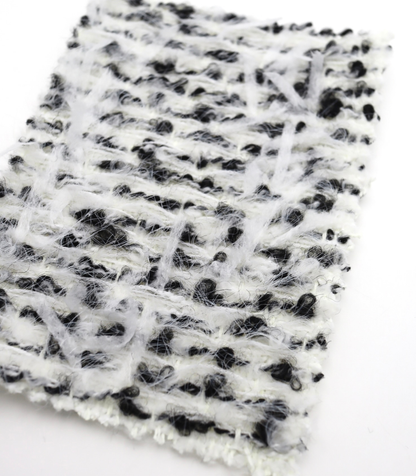 【25SS-064】ふわふわシャギーヤーン起毛ミックスツイード　/0.5ｙあたり = ～1340円