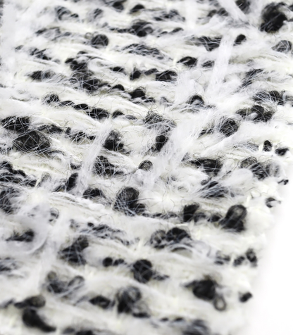 【25SS-064】ふわふわシャギーヤーン起毛ミックスツイード　/0.5ｙあたり = ～1340円