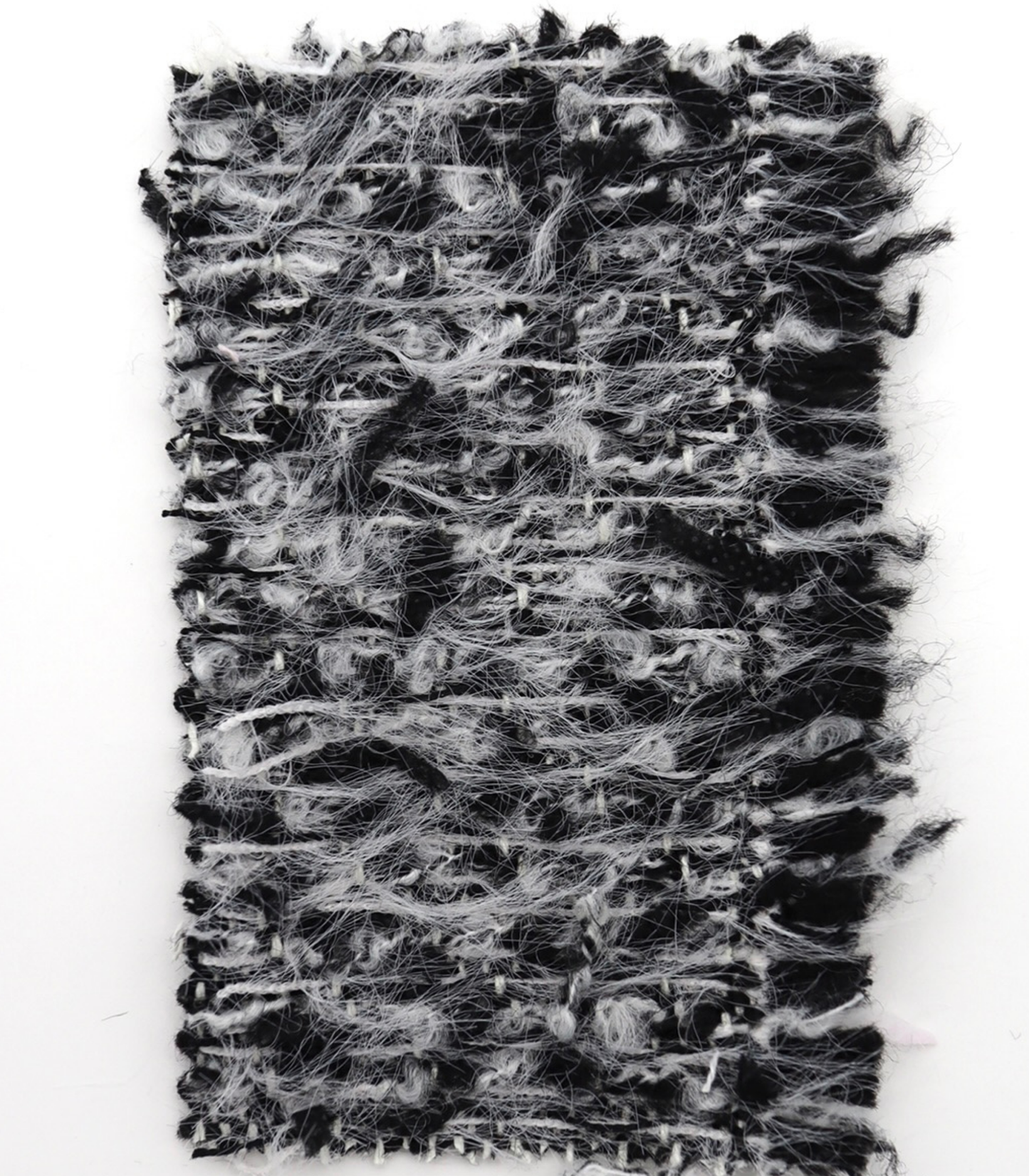 【25SS-064】ふわふわシャギーヤーン起毛ミックスツイード　/0.5ｙあたり = ～1340円