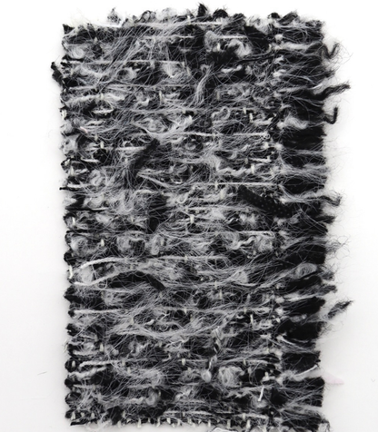 【25SS-064】ふわふわシャギーヤーン起毛ミックスツイード　/0.5ｙあたり = ～1340円