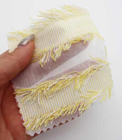 【25SS-308】フリンジジャガードシアーローン　/0.5ｙあたり = ～ 925円