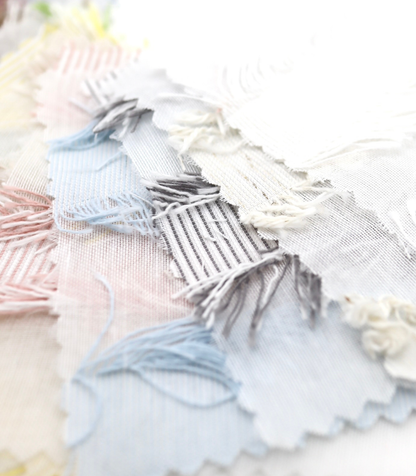 【25SS-308】フリンジジャガードシアーローン　/0.5ｙあたり = ～ 925円