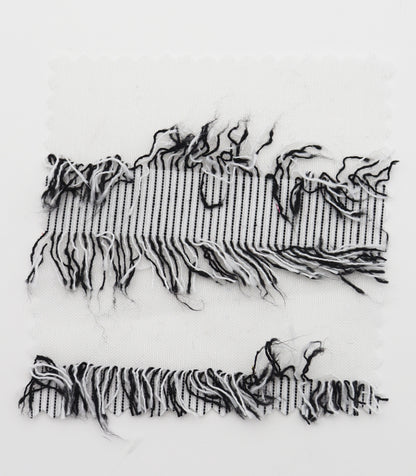 【25SS-308】フリンジジャガードシアーローン　/0.5ｙあたり = ～ 925円