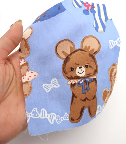 【25SS-236】アニマルズ×リボンプリント綿ローン　/0.5ｙあたり = ～685円